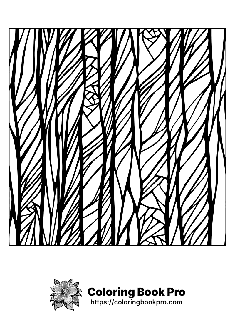 A black and white drawing of some trees. icon