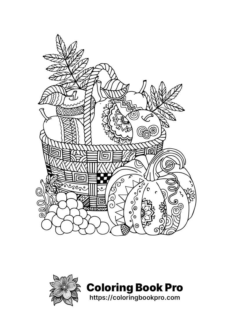 A black and white picture of a basket of fruit. icon