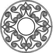 Mandala Design coloring page