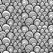 A black and white image of wavy lines | patterns_175 | Patterns ...