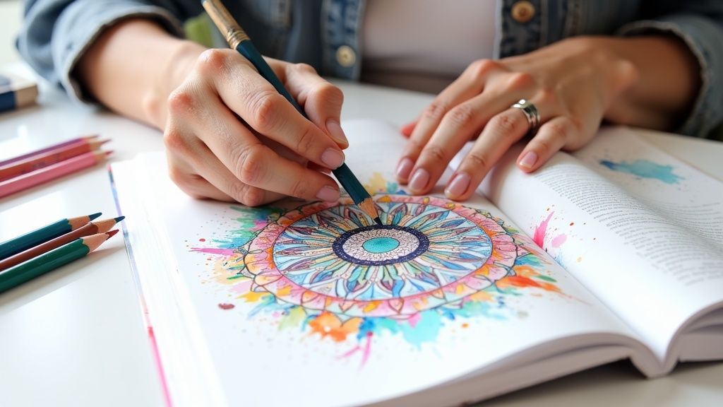 Benefits of Coloring for Adults: Boost Relaxation & Creativity