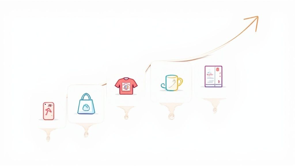 Top 7 Best Selling Print on Demand Products in 2025