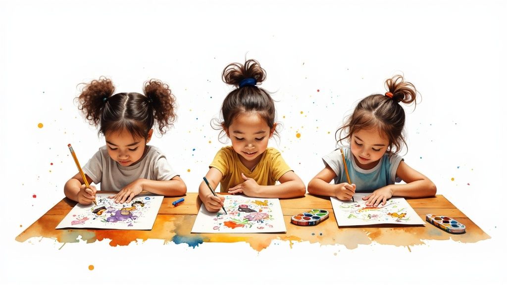 Engaging Classroom Coloring Pages for Kids’ Creativity