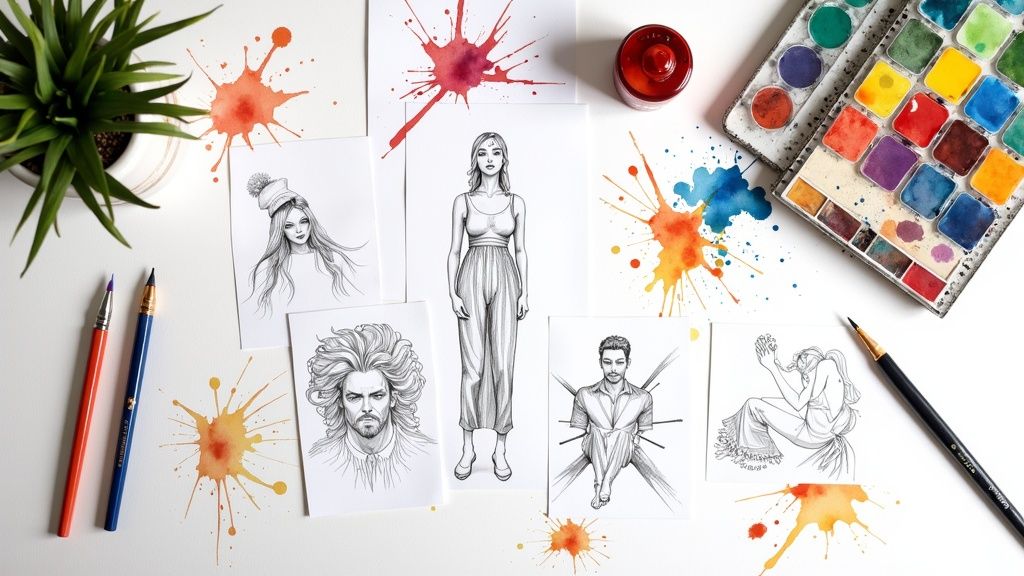 2025 Coloring Page Templates: Free & Premium Picks