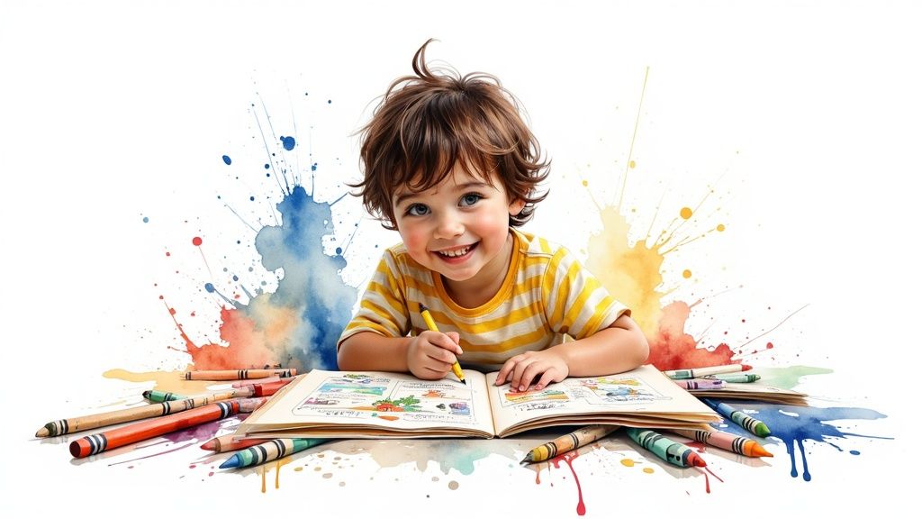 Top Coloring Pages for Learning: Fun & Educational