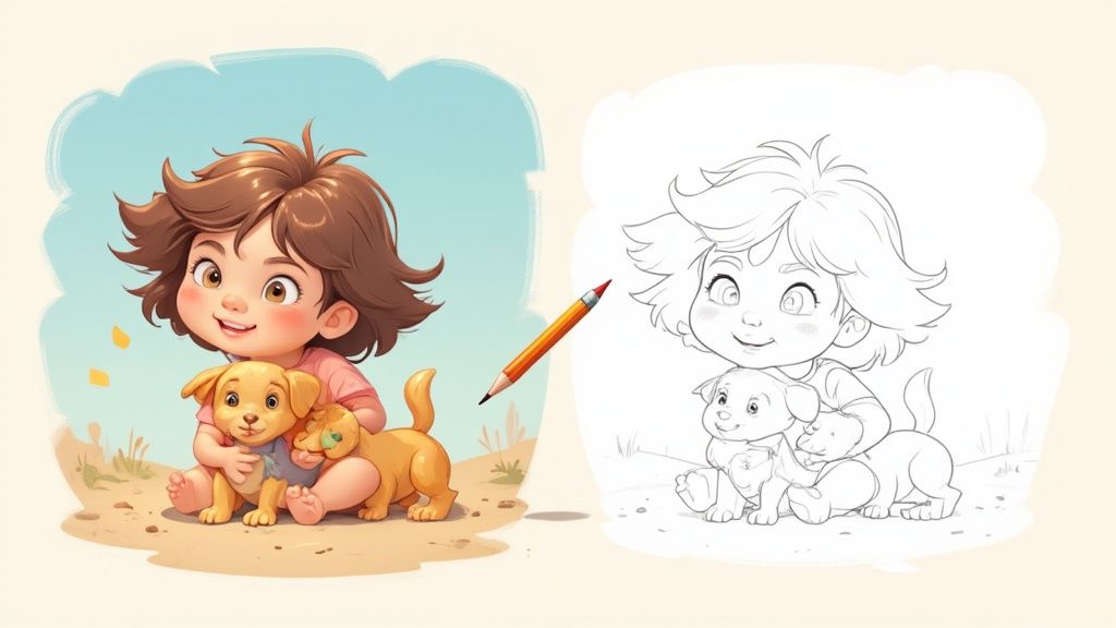 Convert Photos to Coloring Pages The Easy Way