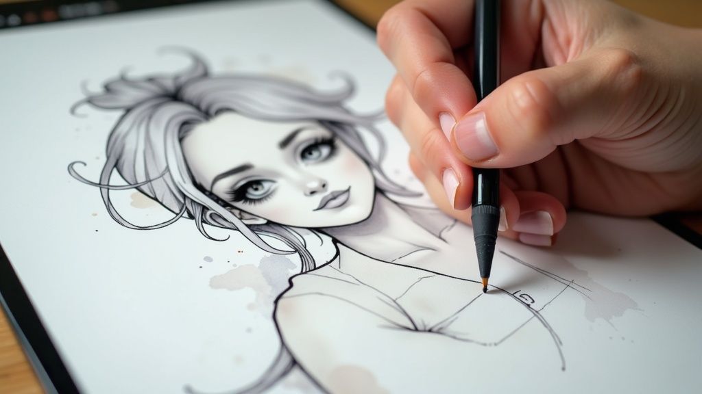 Advanced coloring page techniques