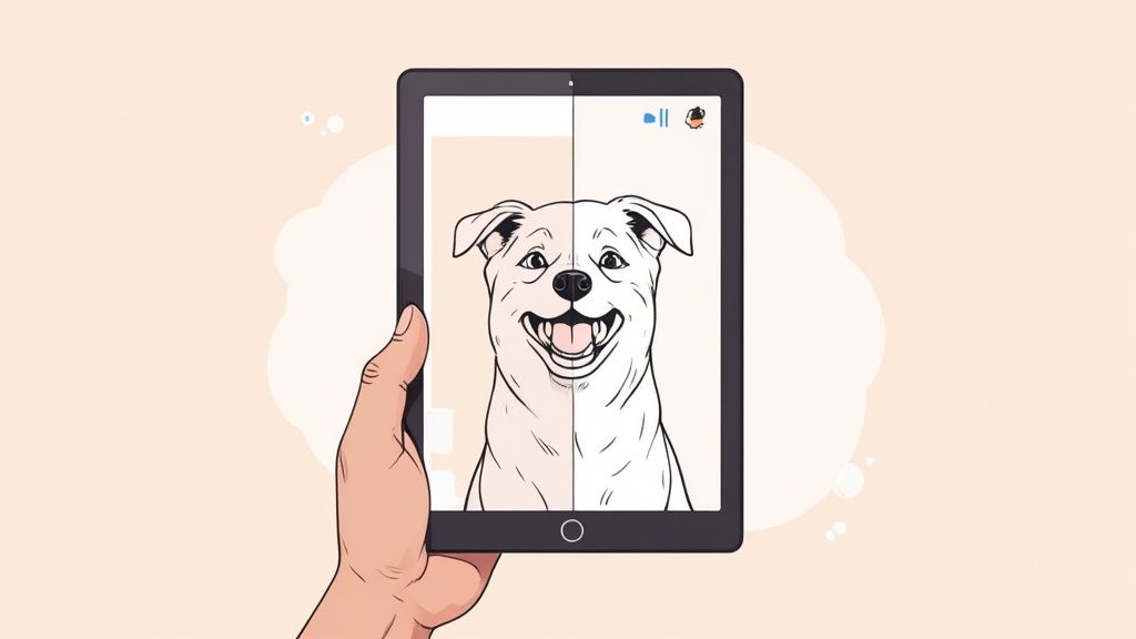 Create Coloring Page from Photo Free – Easy AI Tool