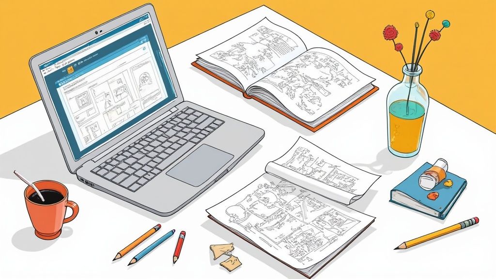 Create Your Own Coloring Page with AI