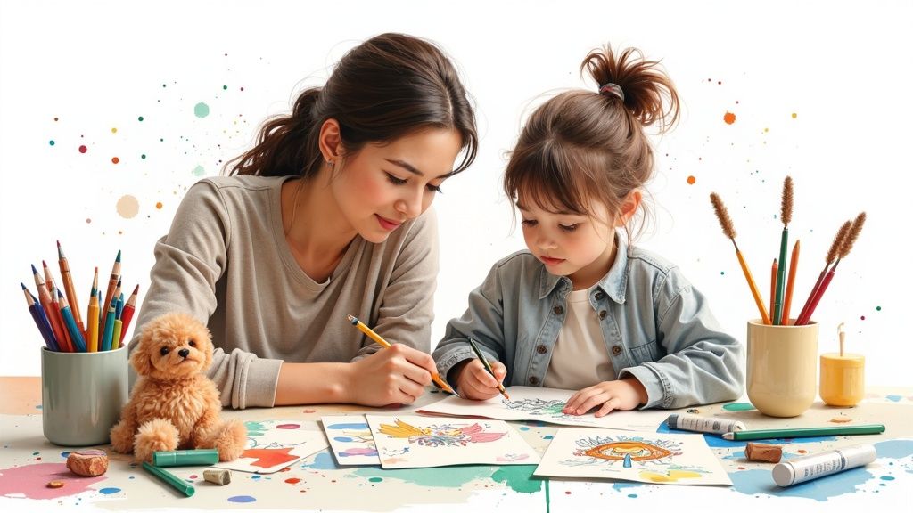 DIY Coloring Pages: Creative & Educational Fun
