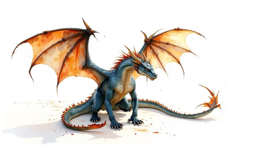 Dragons for Coloring: Free Printables to Enjoy