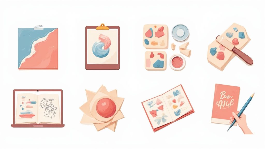 Top 8 Easy Art Projects for Adults to Try in 2025