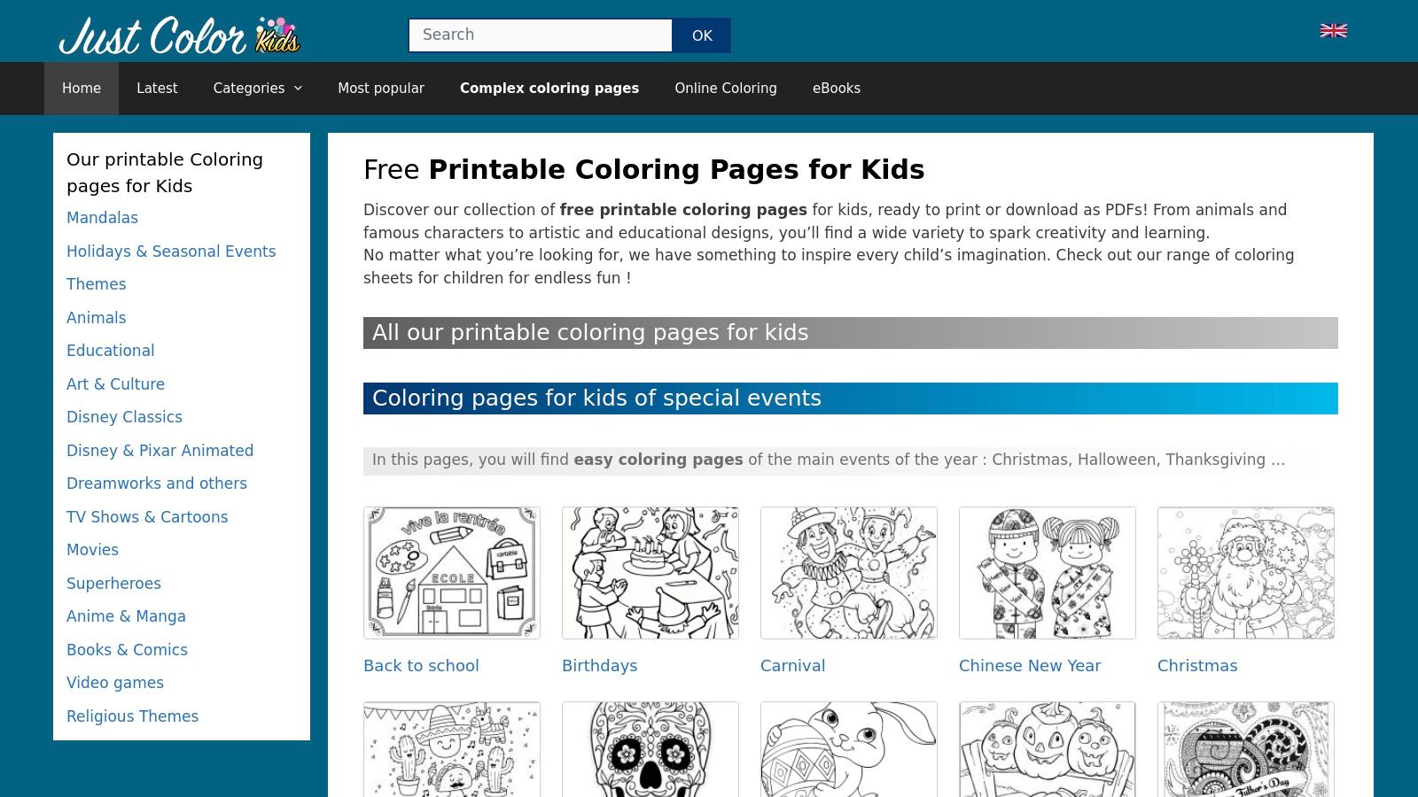 Just Color – Kids