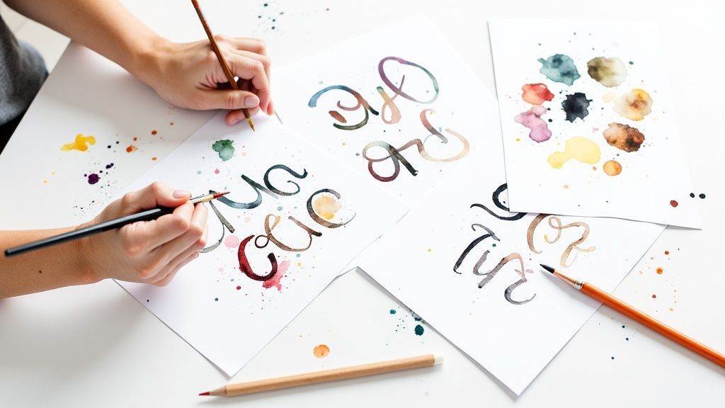 Creative Letter Coloring Pages for All Ages