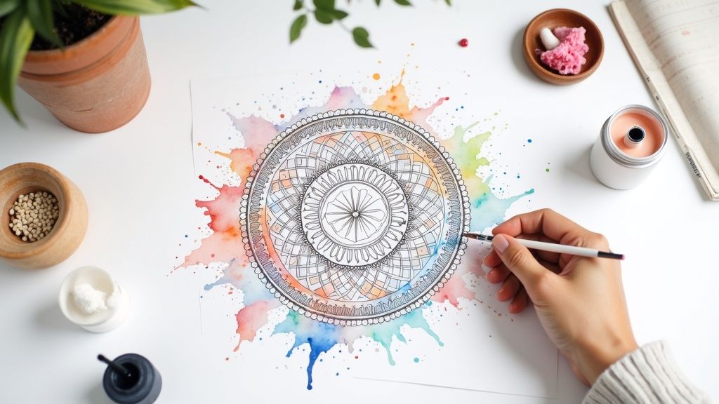Explore Mandala Art Coloring Sheets for Creativity
