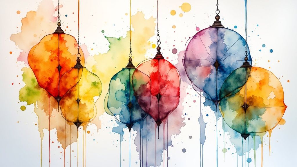 Tissue Paper Stained Glass