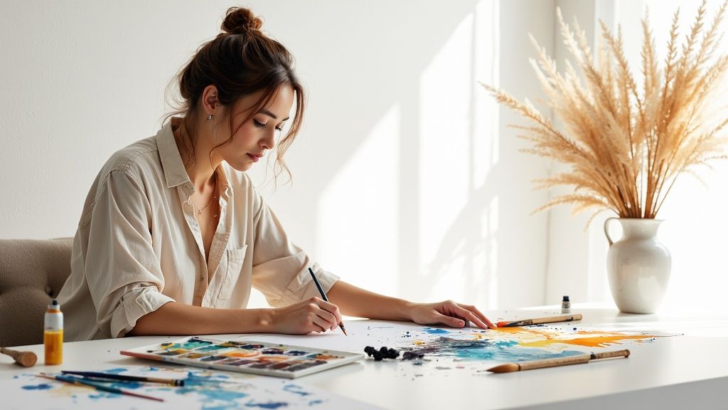 Therapeutic Art Activities for Adults: Boost Your Healing