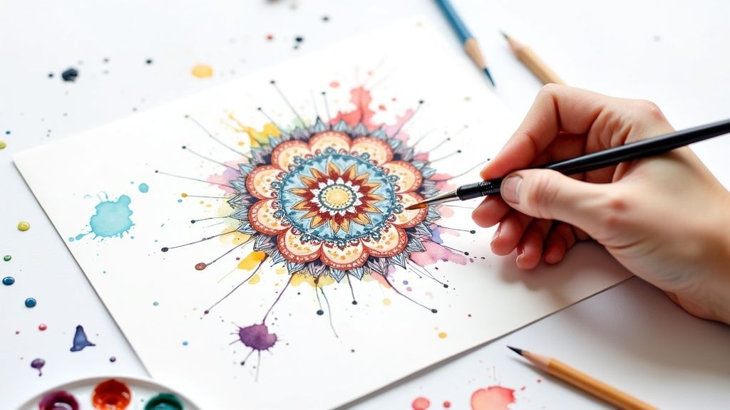 Top 6 Therapeutic Coloring Pages for Relaxation