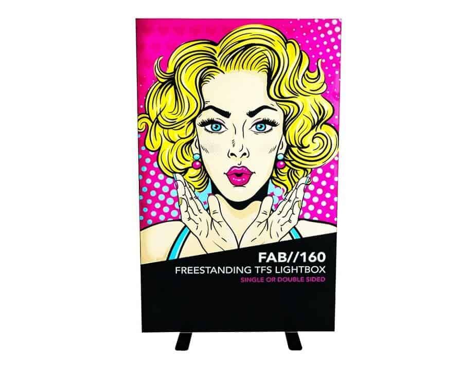 Freestanding SEG Lightbox