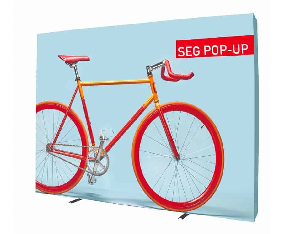 SEG Straight Fabric Pop-up