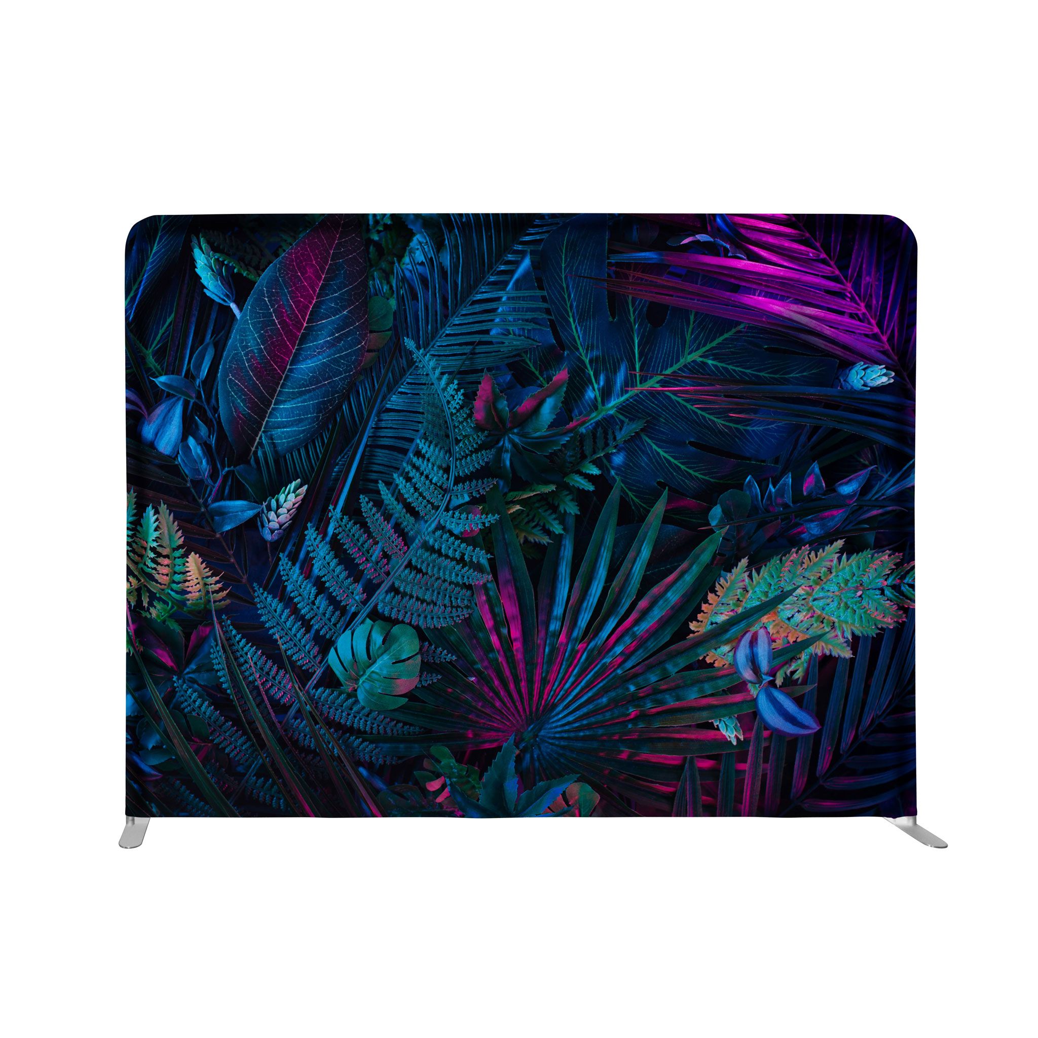 Straight Fabric Back Wall