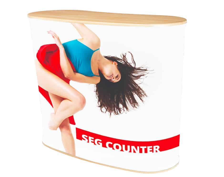 SEG Fabric Pop-Up Counter