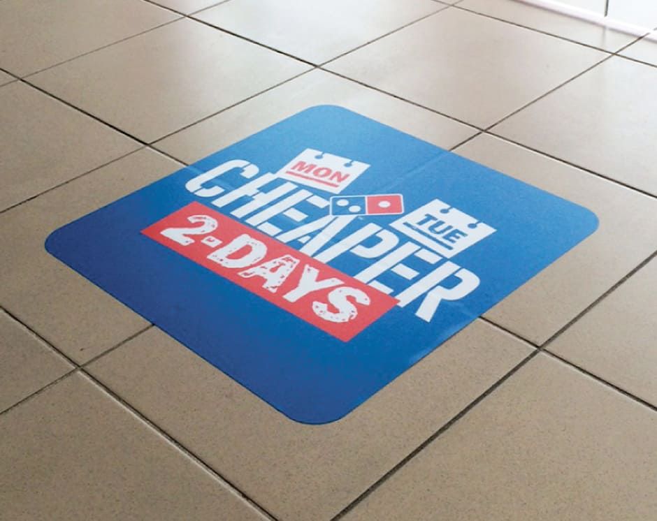 Laminated Floor Graphics