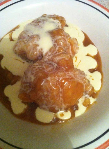 Golden syrup dumplings