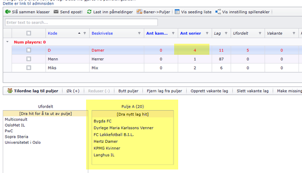 A round-based schedule for 6 teams, with three matches per round on each date