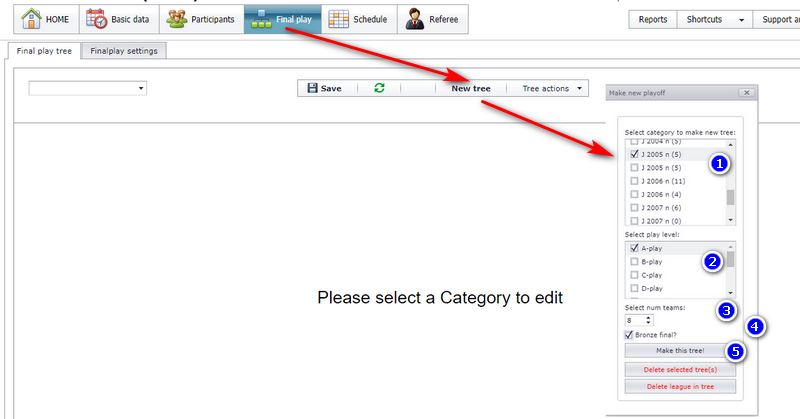 Make new playoff popup