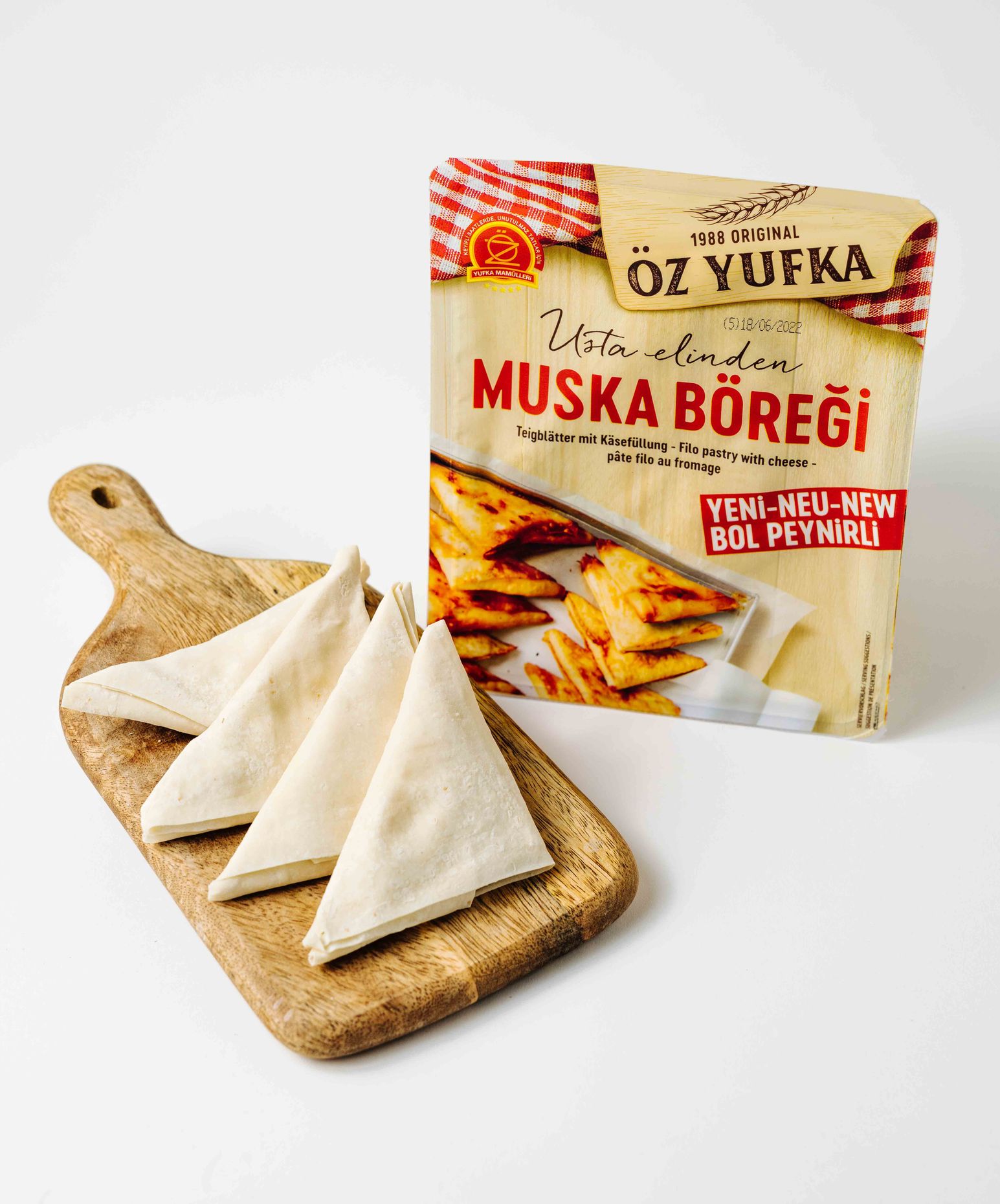 Öz Yufka  Börek Muska (Üçgen Şekilli)