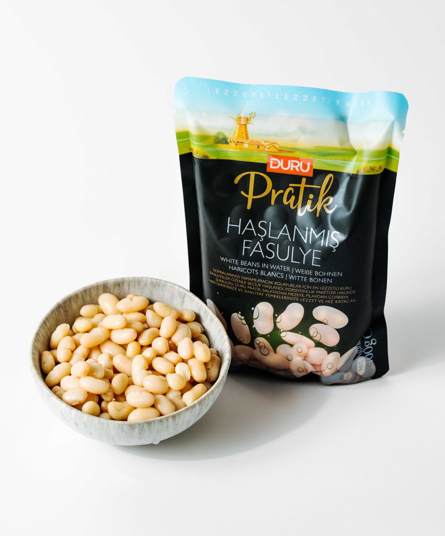 Duru Boiled White Beans 