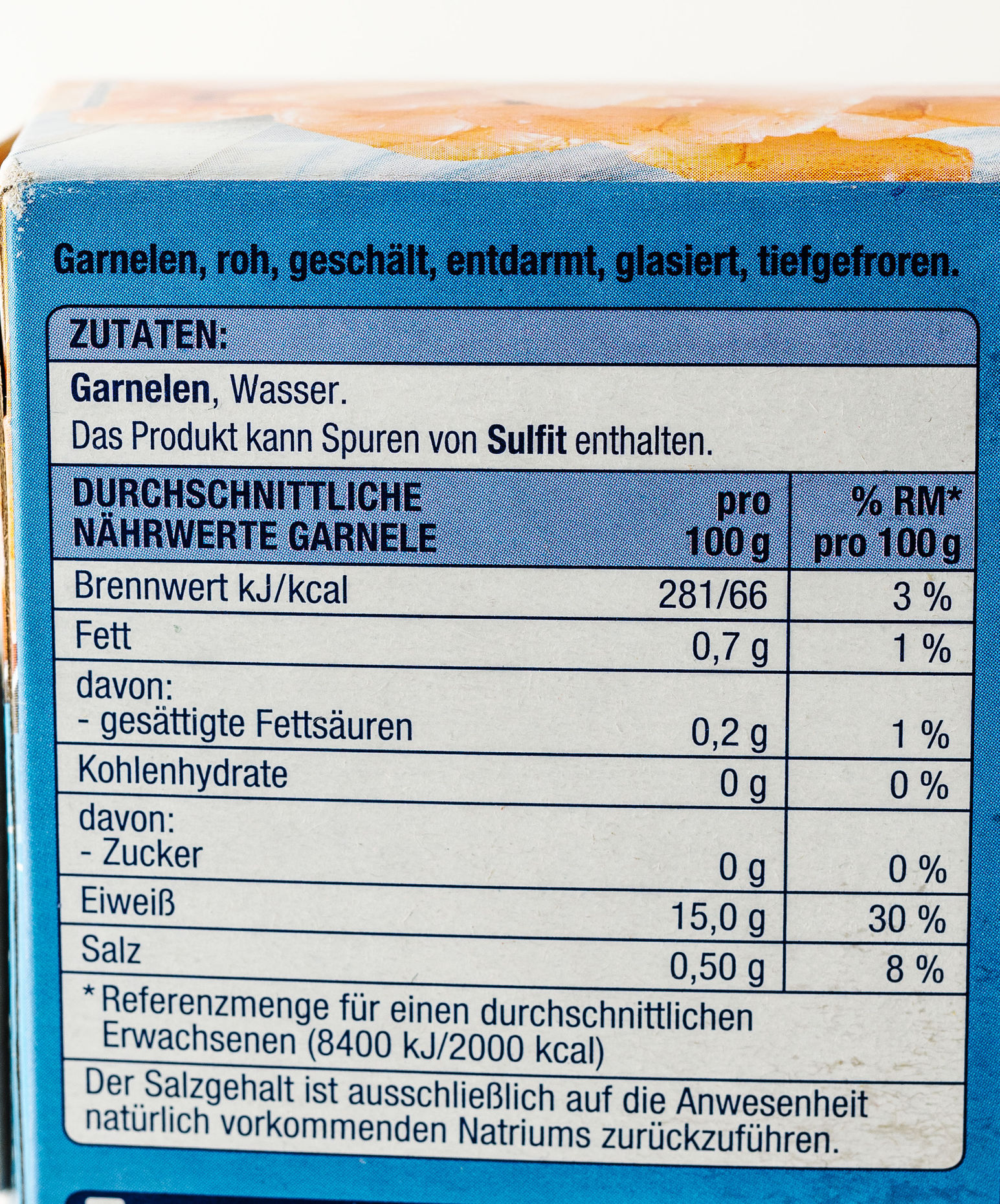 Gut & Günstig Gefrorene Shrimps