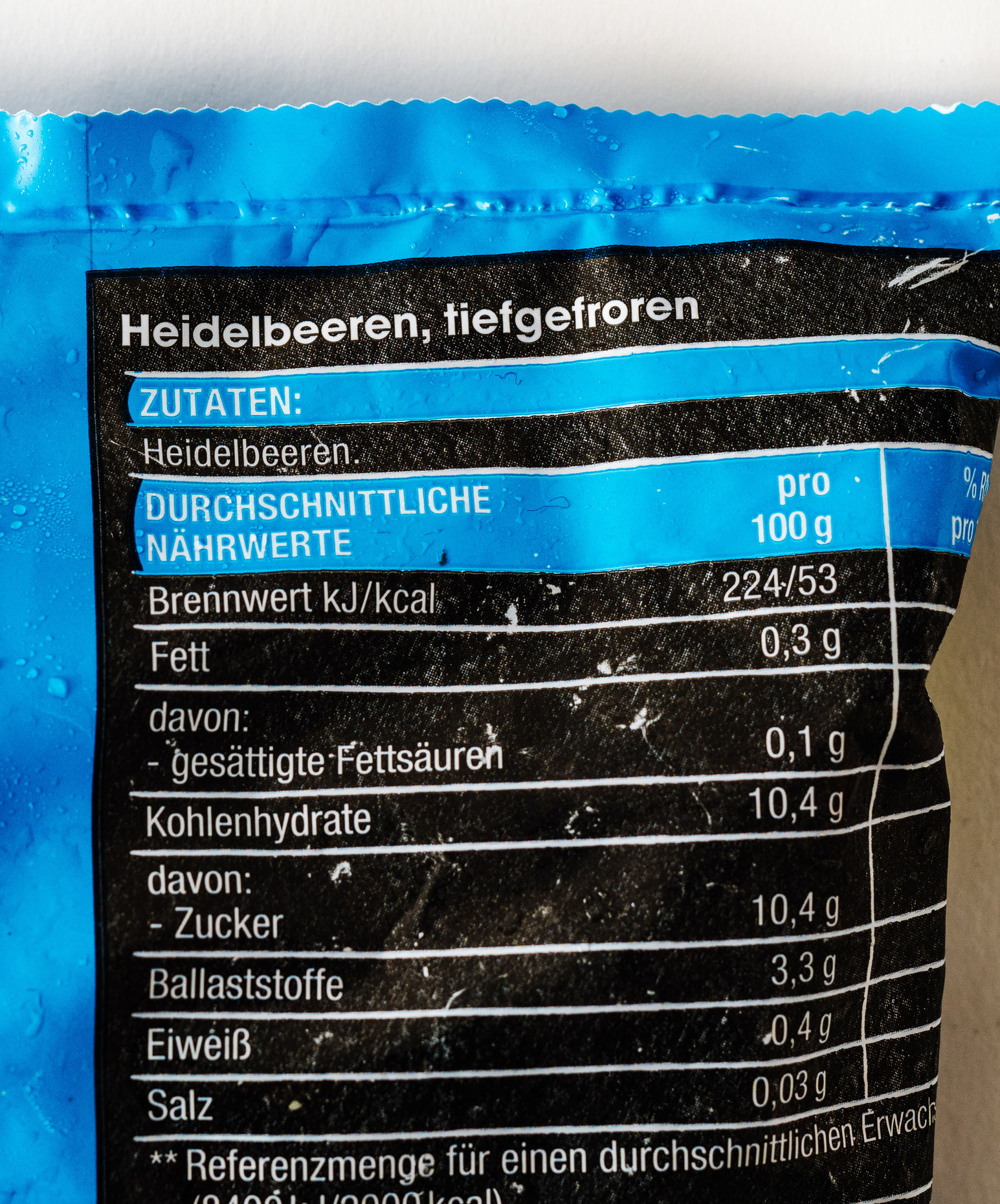 Gut & Günstig Gefrorene Blaubeere