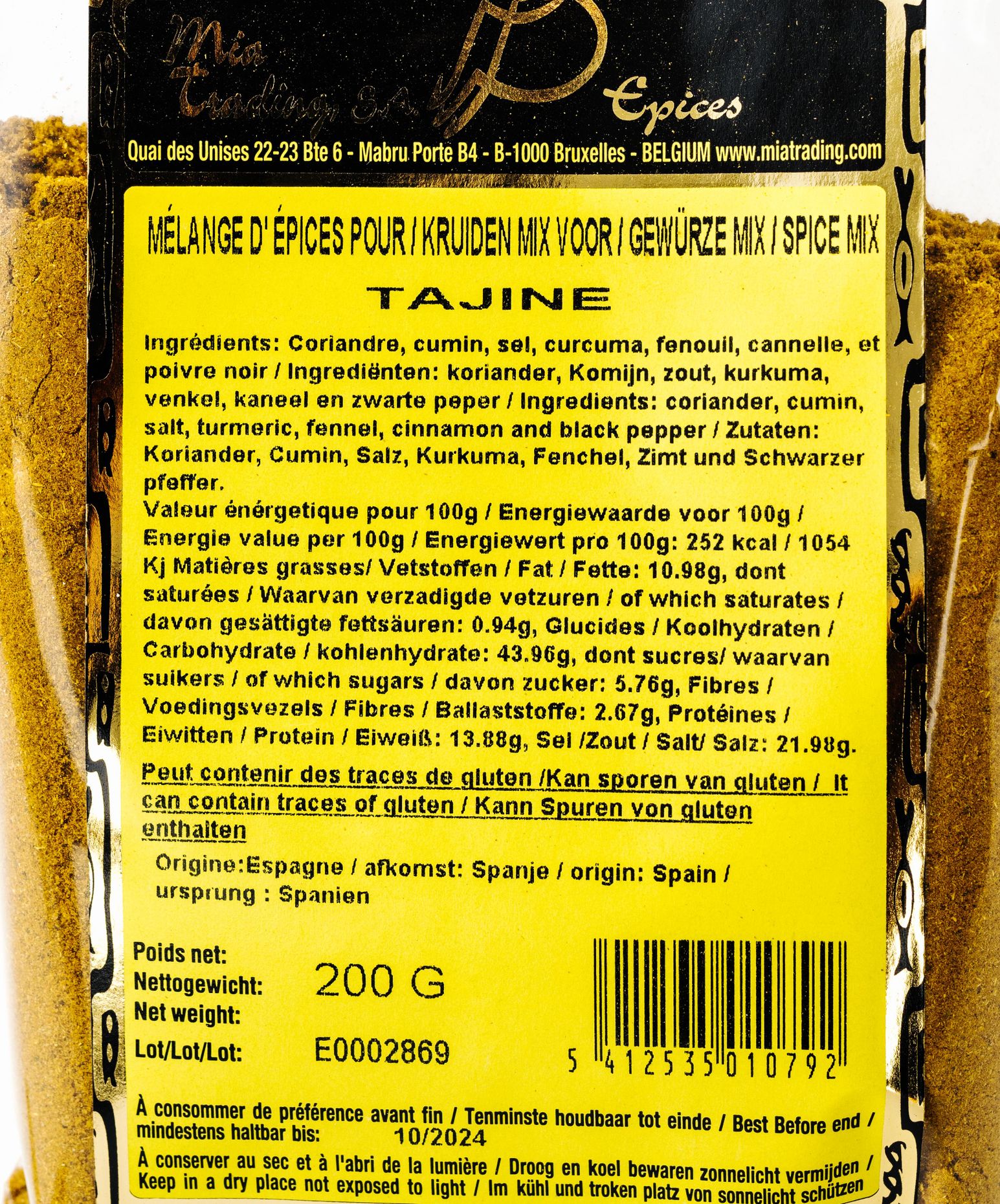 B Spices Tajine-Gewürz