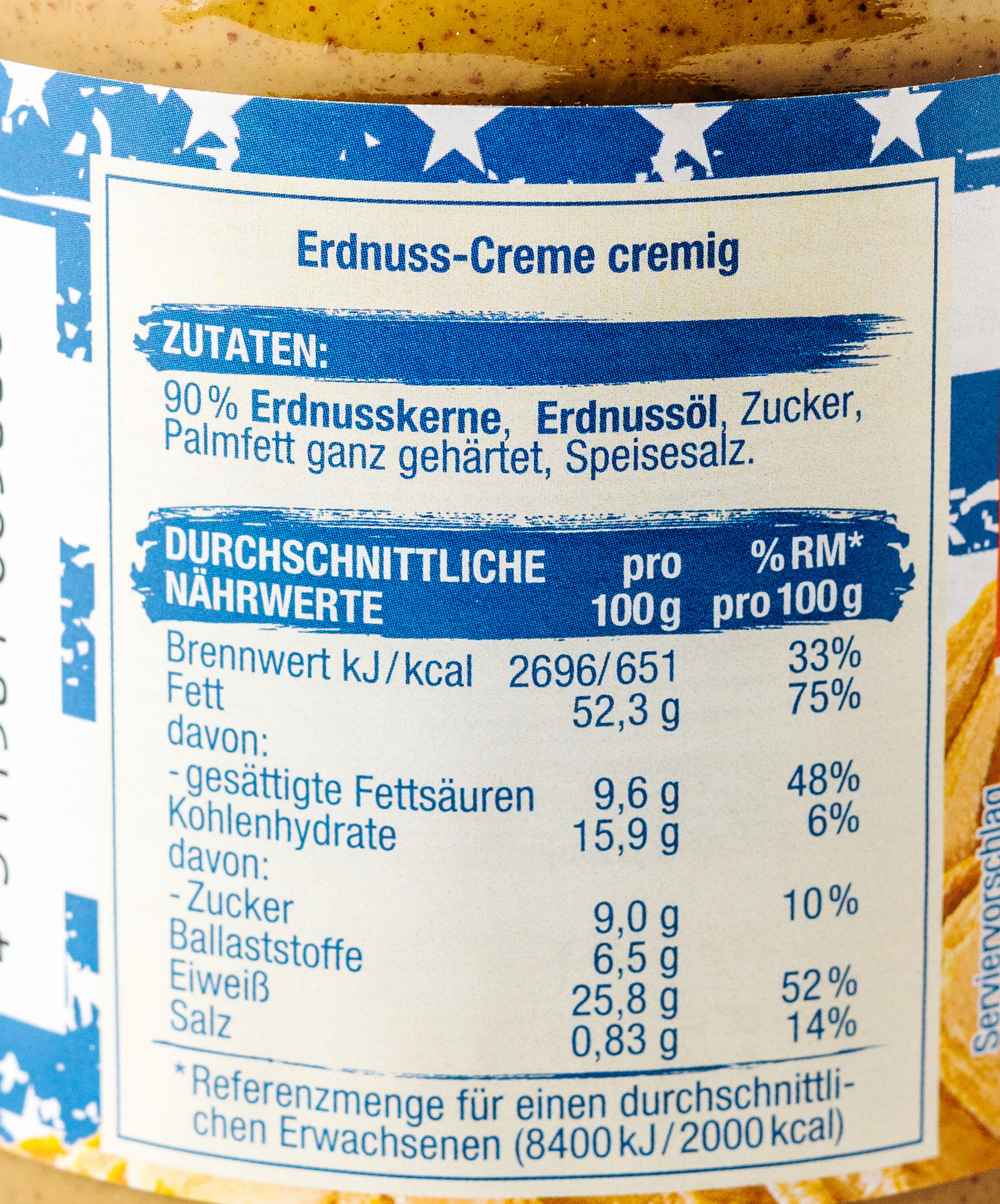 Gut & Günstig Cremige Erdnussbutter