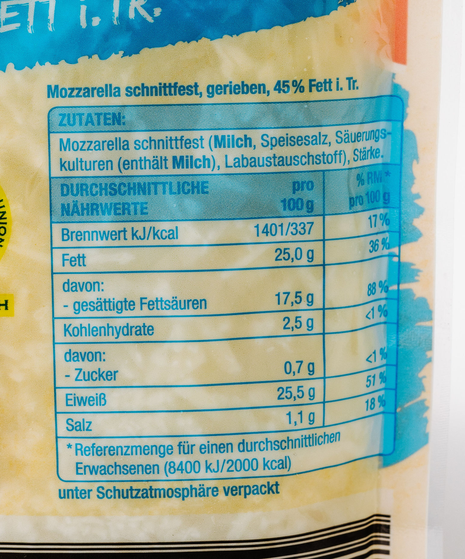 Gut & Günstig Grated Mozzarella