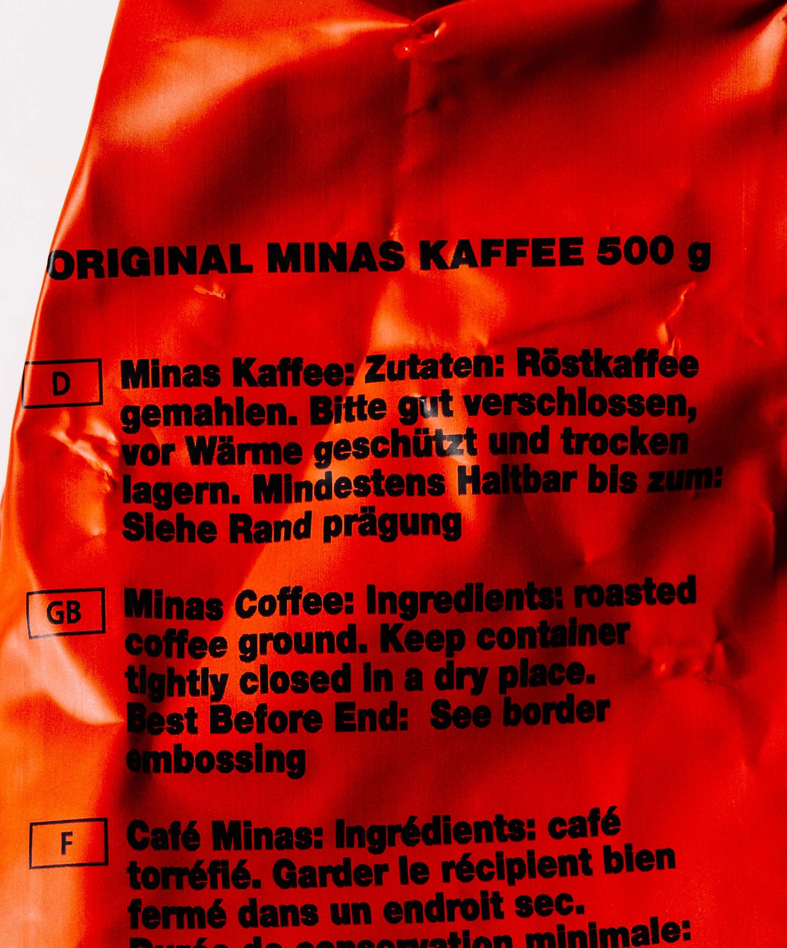 Minas Geerdeter Kaffee 