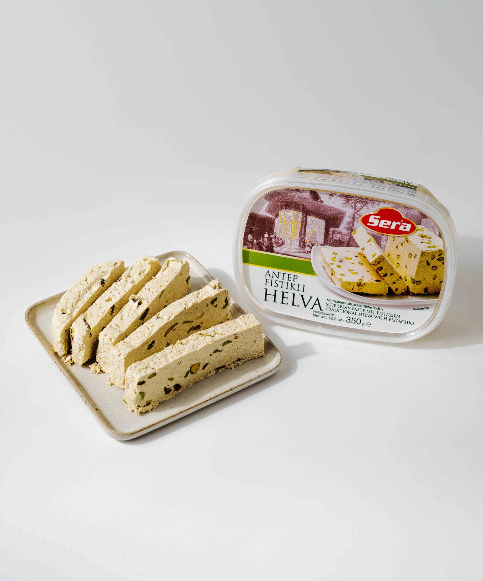 Sera Halva mit Pistazien