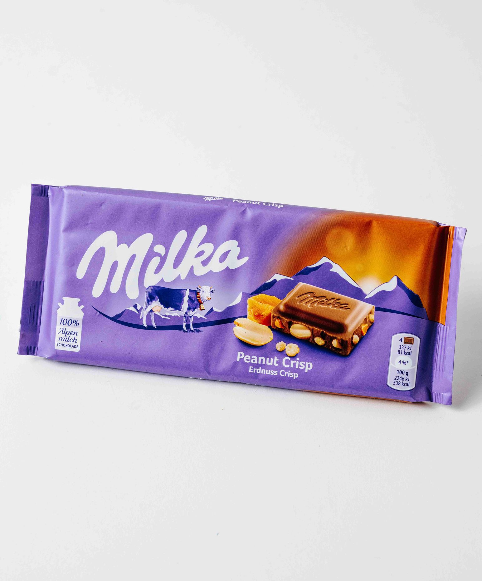 Milka Erdnussknusper