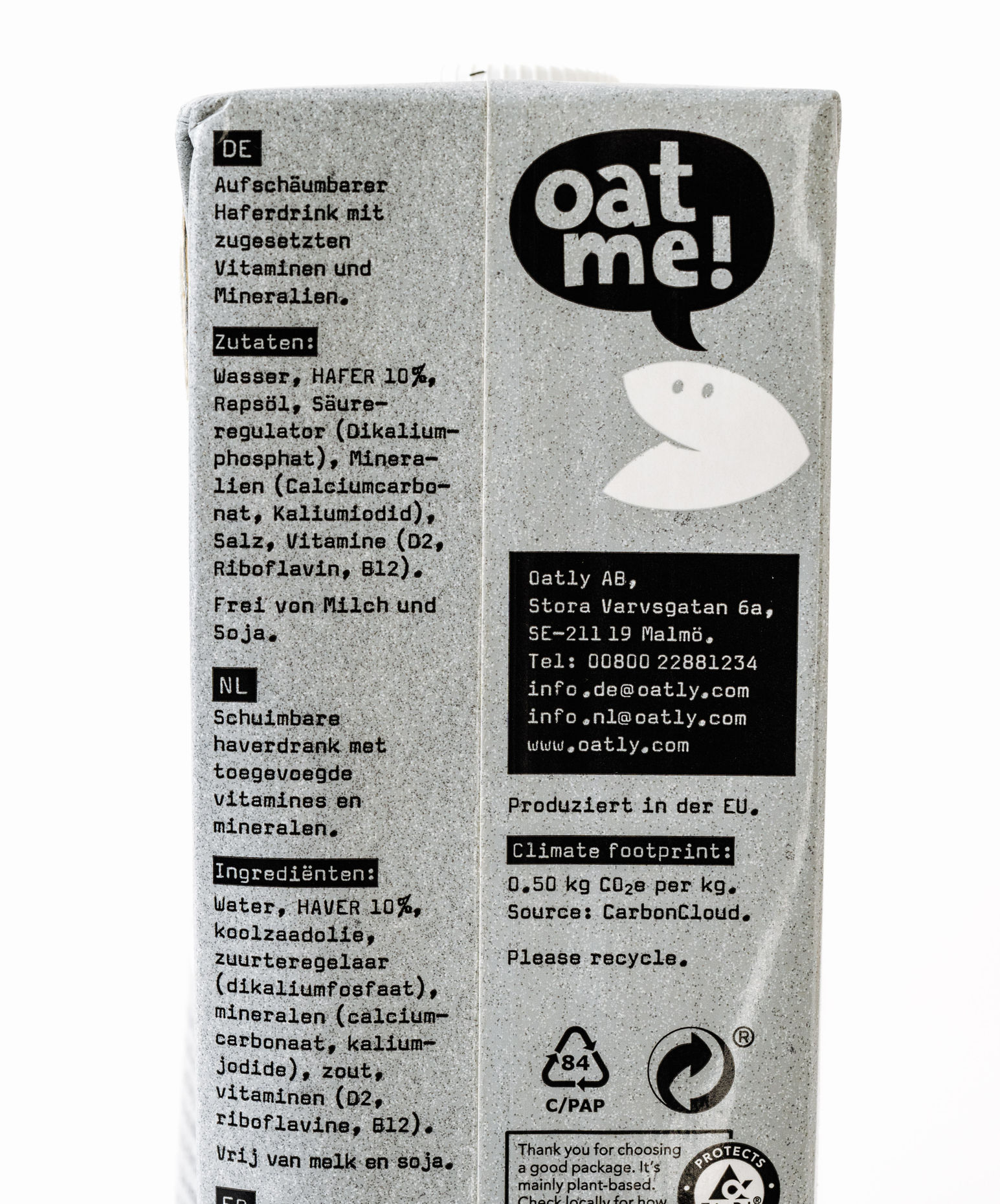 Oatly Barista Milk