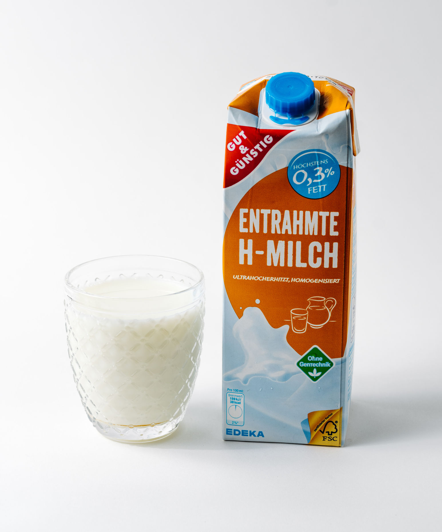 Gut & Günstig Milch Fett 0,3  %