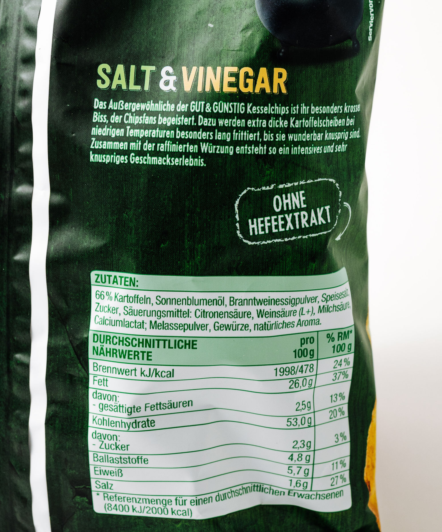 Gut & Günstig Salt & Vinegar Chips