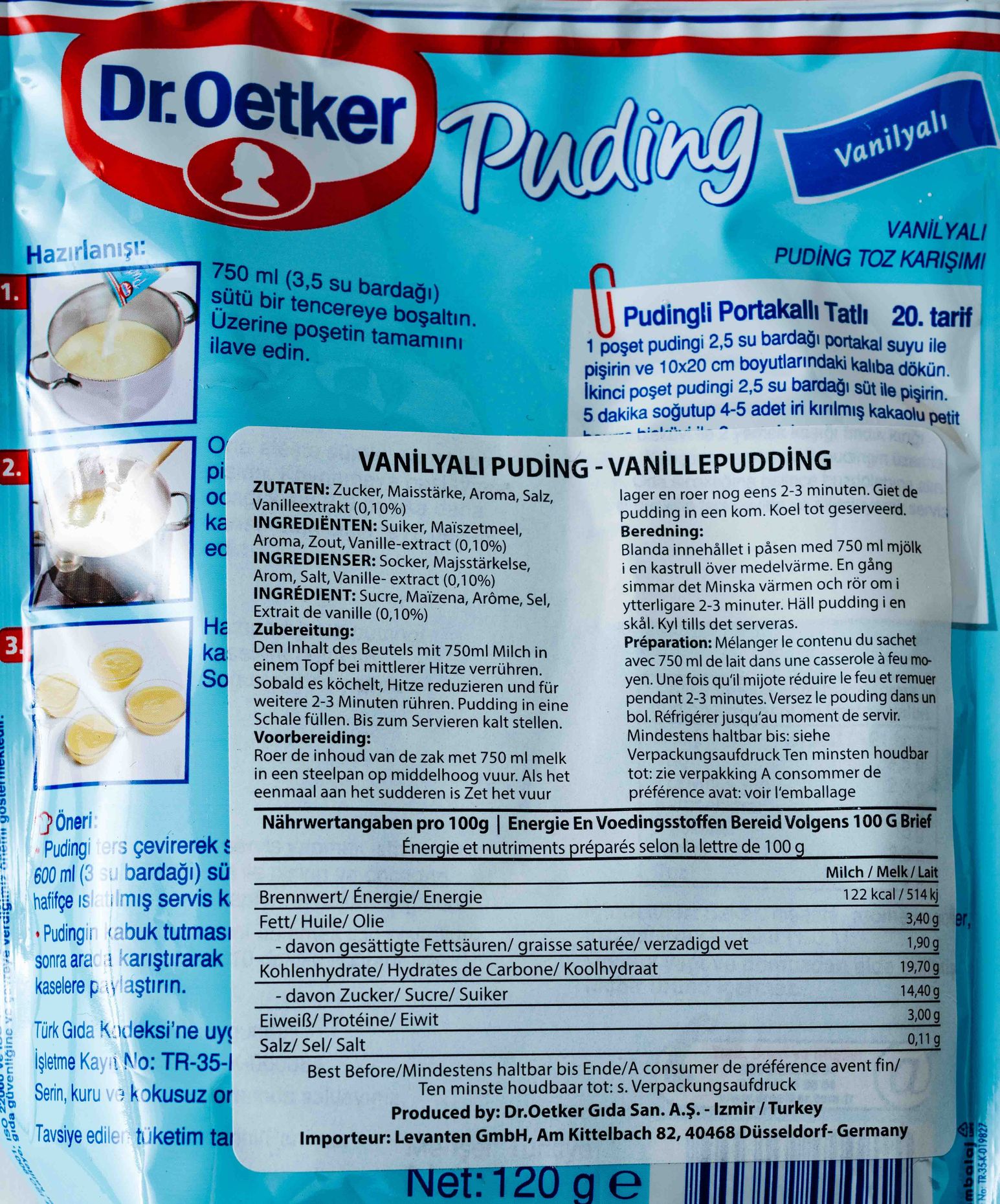 Dr. Oetker Pudding Vanille