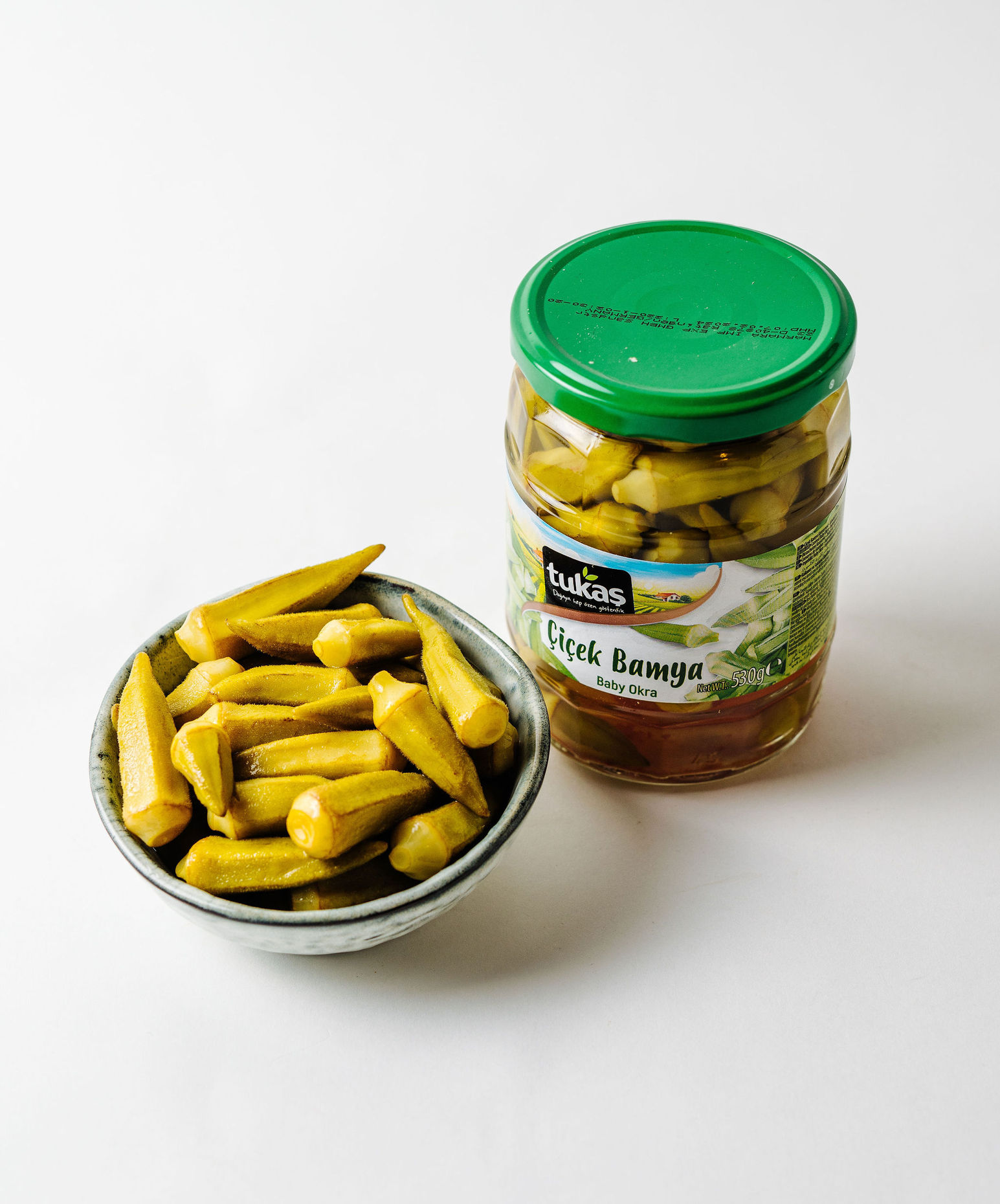 Tukas Boiled Okra  Cicek