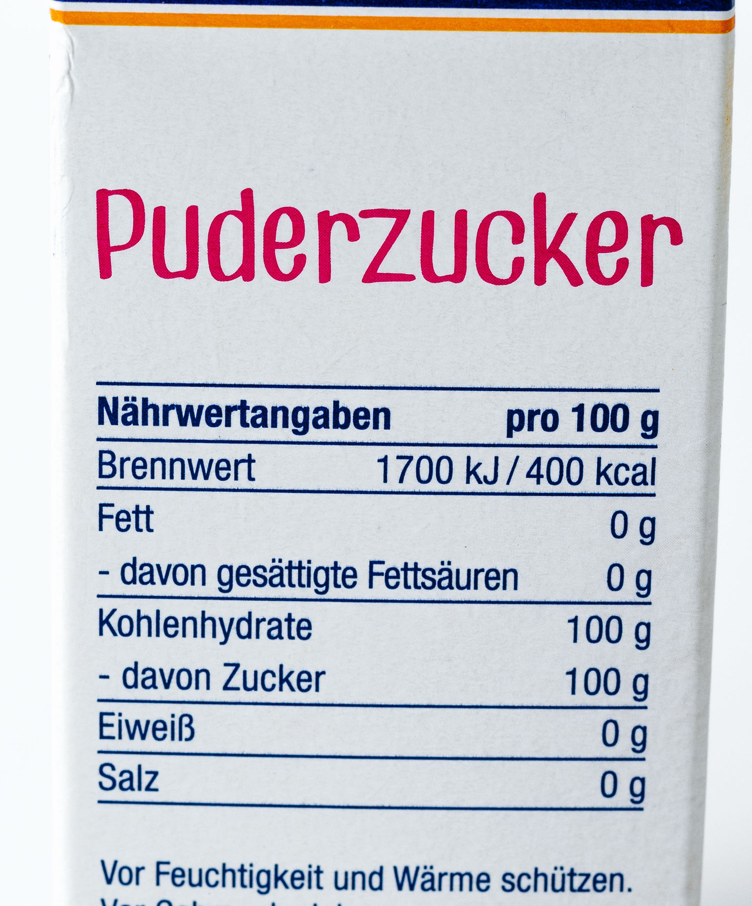 Nordzucker Puderzucker