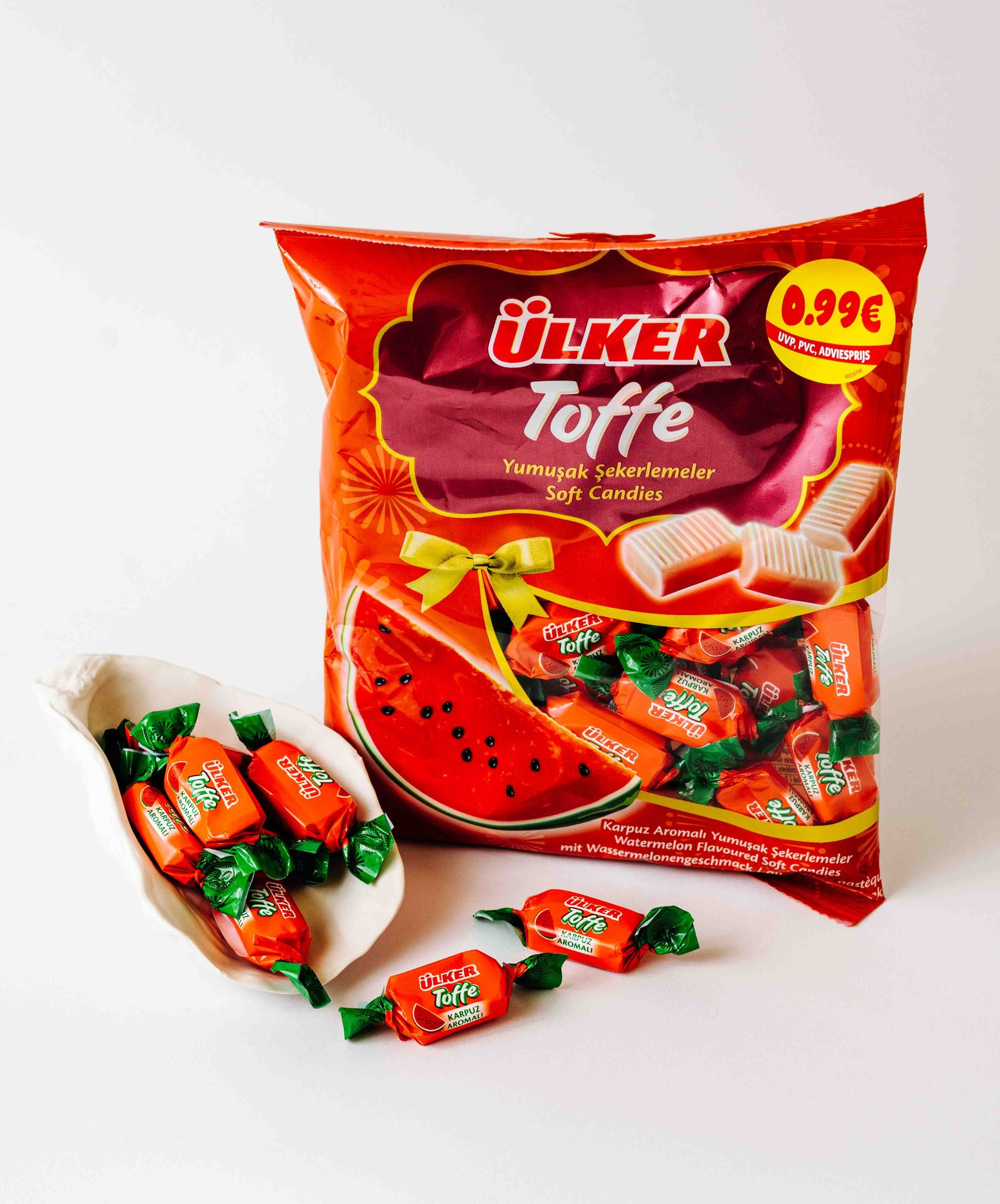 Ülker Toffee mit Wassermelone