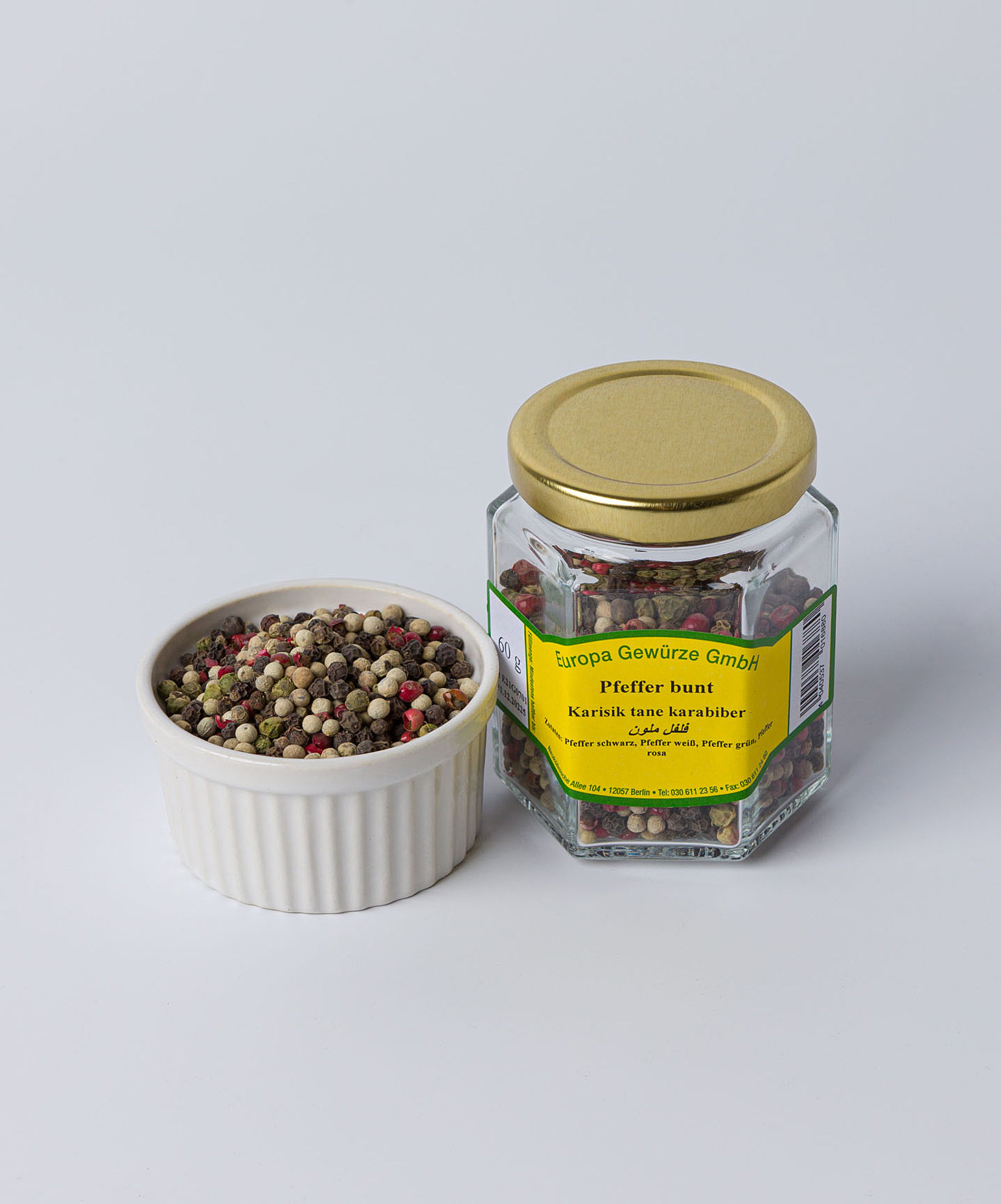 Europa Gewürze Mixed Pepper Whole