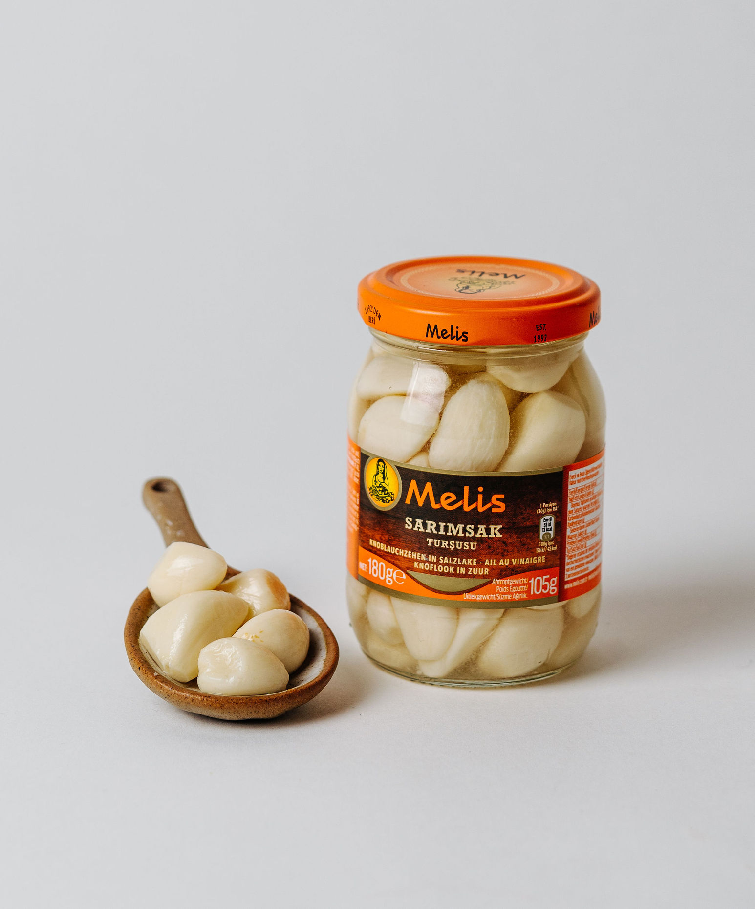 Melis Pickled Garlic 