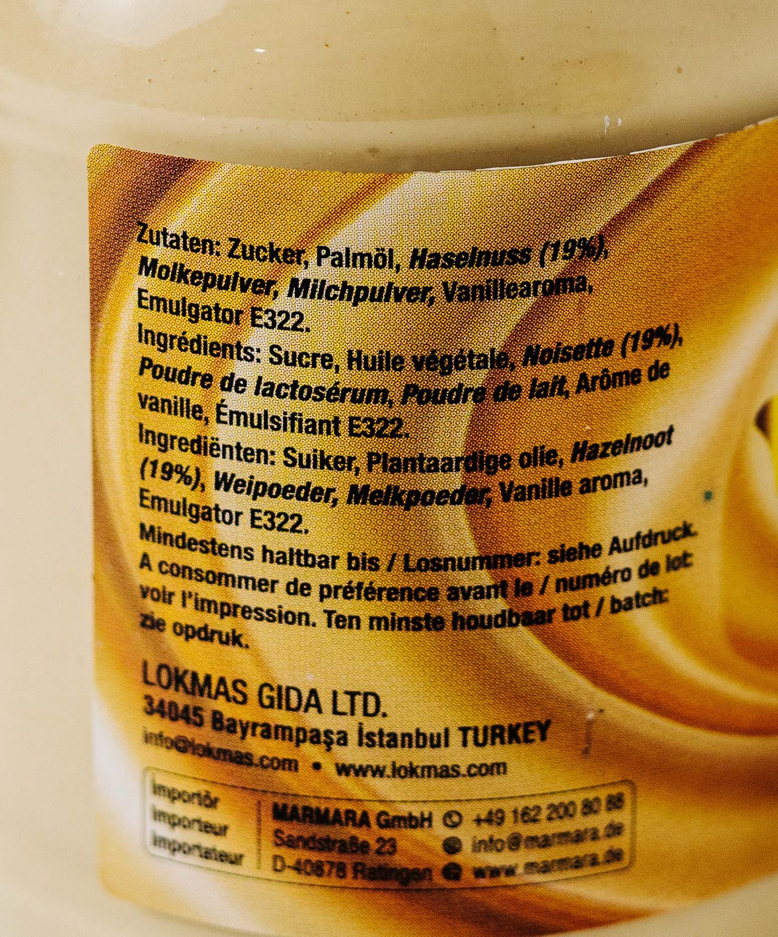 Lokma's Hazelnut Cream